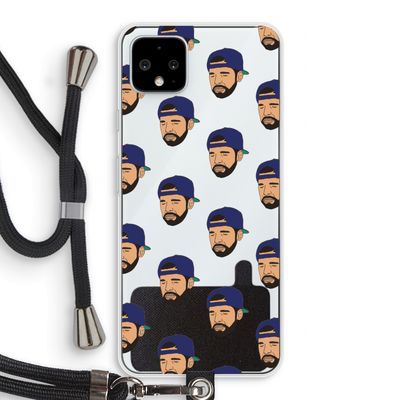 Drake Away: Pixel 4 XL Transparant Hoesje met koord