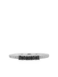 HYT Jewelry bague en or blanc 18ct pavée de diamants - Argent