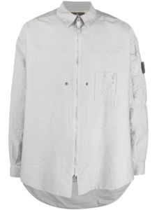 Stone Island Shadow Project surchemise à patch Compass - Gris