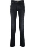 Jacob Cohën jean skinny à patch logo - Noir