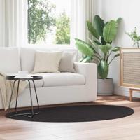 Tapijt HUARTE Zwart 120 x 170 cm Polyester