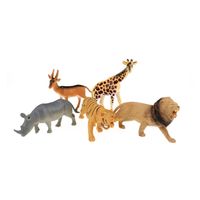 Toi-Toys Animal World Wilde Dieren Deluxe, 5st. - thumbnail