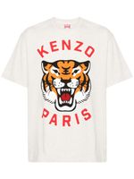 Kenzo t-shirt Lucky Tiger en coton - Gris - thumbnail