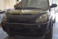 Motorkapsteenslaghoes Hyundai Tucson 2006-2008 carbon-look PB901473C