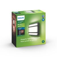 Philips - Petronia buitenwandlamp antraciet - thumbnail