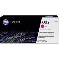 HP 651A CE343A Toner Magenta 16000 bladzijden Origineel Tonercassette