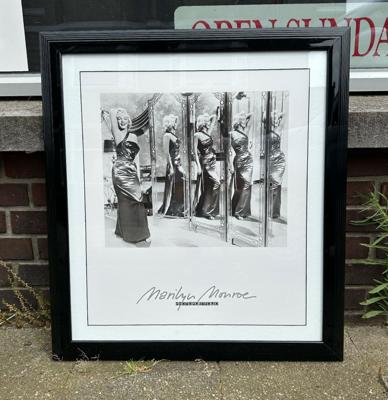 Marilyn Monroe Photo Portfolio Poster In Lijst