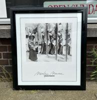 Marilyn Monroe Photo Portfolio Poster In Lijst