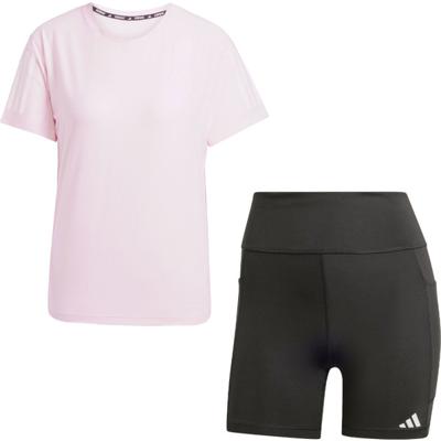 adidas OTR Tee korte legging Set Dames