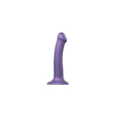 Zwarte Dildo Strap-on-me DENSITY Paars M