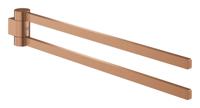 Handdoekhouder GROHE Selection Dubbel Draaibaar Warm Sunset Geborsteld