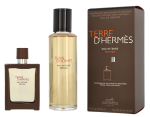 Hermès - Hermes Terre D&apos;Hermes Eau Intense Vetiver Giftset 155 ml Eau de Parfum Heren