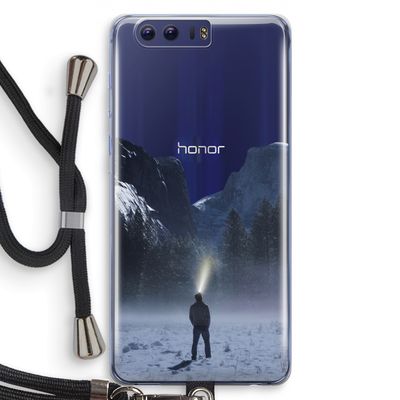 Wanderlust: Honor 9 Transparant Hoesje met koord