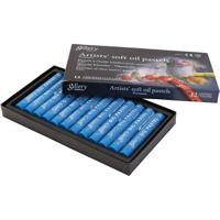 Gallery Oliepastel, L: 7 cm, d 11 mm, dikte 11 mm, kobalt blauw, 12 stuk/ 1 doos Gallery Oliepastel, L: 7 cm, d 11 mm, dikte 11 mm, kobalt blauw, 12 stuk/ 1 doos