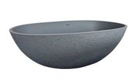 Best Design vrijstaand bad solid surface grijs 180x80cm - thumbnail