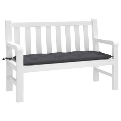 VidaXL Tuinbankkussen 120x50x7 cm oxford stof antracietkleurig