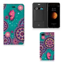 Apple iPhone 7 Plus | 8 Plus | Bookcase | Cirkels en Vlinders