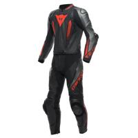 DAINESE Laguna Seca 5, 2-delig motorpak, Zwart-Antraciet-Fluo Rood DAINESE Laguna Seca 5, 2-delig motorpak, Zwart-Antraciet-Fluo Rood