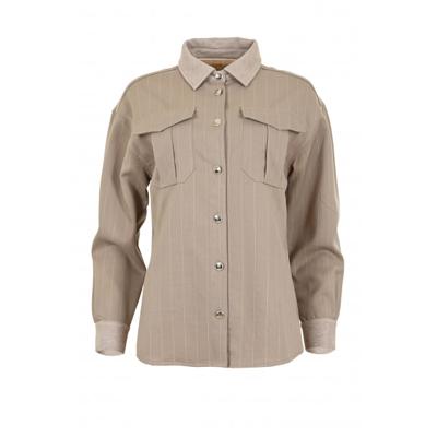 Zizo - Beige | Dames | Jasje | Beige | 36 | regular | Kamst mode