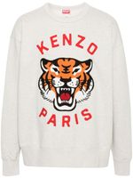 Kenzo sweat Lucky Tiger en coton - Tons neutres - thumbnail