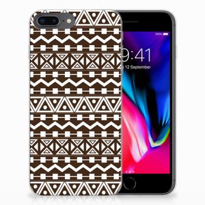 Apple iPhone 7 Plus | 8 Plus TPU bumper Aztec Brown