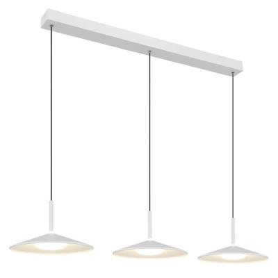 Globo Witte hanglampLampone 3-lichts design - 15635W-3