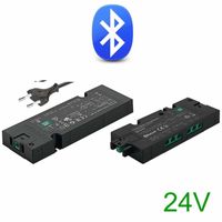 Loox5 24V voeding 20W inclusief aansluitsnoer 2 meter met stekker verdeler Connect Mesh BT