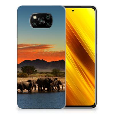 Xiaomi Poco X3 | Poco X3 Pro | TPU Hoesje | Olifanten