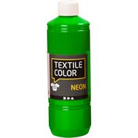Creativ Company Textile color semi-dekkende textielverf - neon groen, 500ml