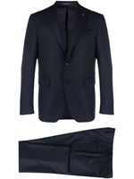 Tagliatore costume à veste à revers crantés - Bleu - thumbnail