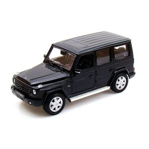 Modelauto Mercedes-Benz G-Klasse zwart schaal 1:24/19 x 7 x 8 cm