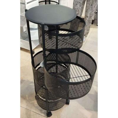 Bijzettafel Home ESPRIT Zwart