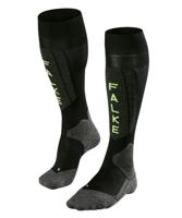 Falke SK5 Expert Men Skisok Heren Black-Lightning 46-48 Falke SK5 Expert Men Skisok Heren Black-Lightning 46-48
