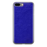 Majorelle Blue: iPhone 8 Plus Transparant Hoesje - thumbnail
