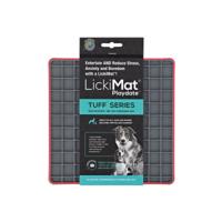 Voerbak voor honden Lickimat Polypropyleen TPR Rood