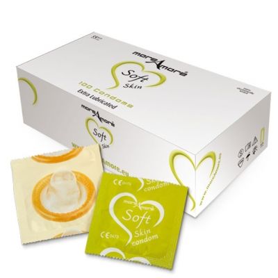 MoreAmore - Condoom Soft Skin 100 St.