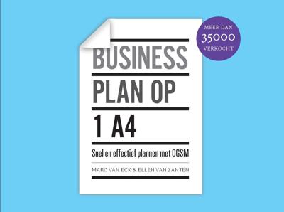Businessplan op 1 A4 (Hardback)