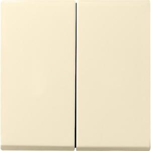 Gira 2-voudige schakelwip Systeem 55 crème glans