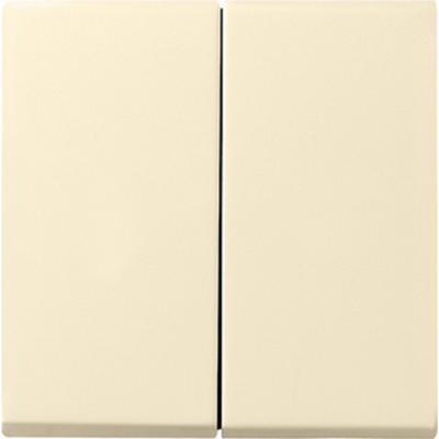 Gira 2-voudige schakelwip Systeem 55 crème glans