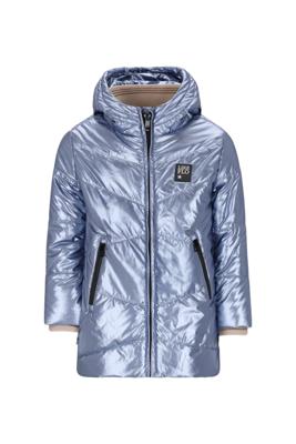 Like Flo winter winterjas meisjes - blauw - Abbi - gewatteerd, capuchon