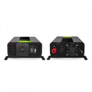 Green Cell INVGC05 netvoeding & inverter Auto 300 W Zwart