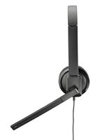 HP QK550AA hoofdtelefoon/headset Bedraad Hoofdband Kantoor/callcenter Zwart - thumbnail