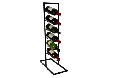 Cookinglife Wijnrek Bar Essentials Zwart - 6 Flessen