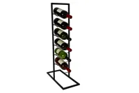 Cookinglife Wijnrek Bar Essentials Zwart - 6 Flessen Cookinglife Wijnrek Bar Essentials Zwart - 6 Flessen