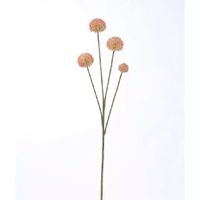 Kogeldistel Tak Roze 56 cm kunstplant - Buitengewoon de Boet - thumbnail