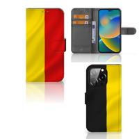 iPhone 14 Pro | Bookstyle Case | Belgische Vlag