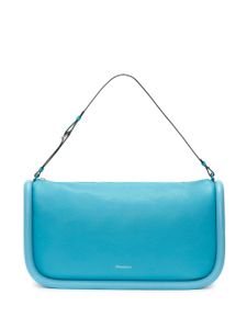 JW Anderson sac porté épaule en cuir à logo - Bleu