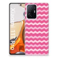 Xiaomi 11T | 11T Pro | TPU bumper | Waves Pink