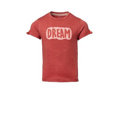 Noppies T-shirt Lorraineville met tekst terra