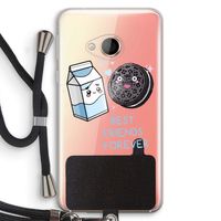 Best Friend Forever: HTC U Play Transparant Hoesje met koord